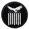 1pc Eagle And Flag Themed Tire Cover Wheel Cover, Trendy Universal Wheel Cover Tire Cover Wheel Protection Cover, Suitable For M
