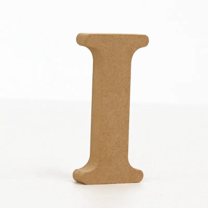 26-Letter Wooden Alphabet DIY 10cm Handicrafts Three-Dimensional Decorative Letters Sign Decorations Craft Supplies