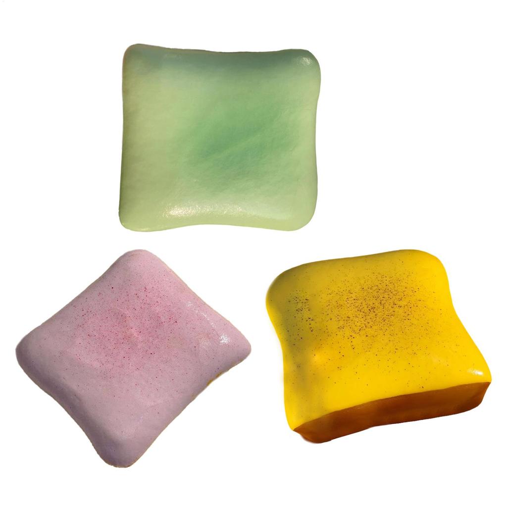 Toast Sensorisches Quetschspielzeug Weich Langsam Rückfedernd Beruhigendes Gadget Brotform Quetschspielzeug Lebensmittel Für Jungen Mädchen Kinder Schüler Erwachsene