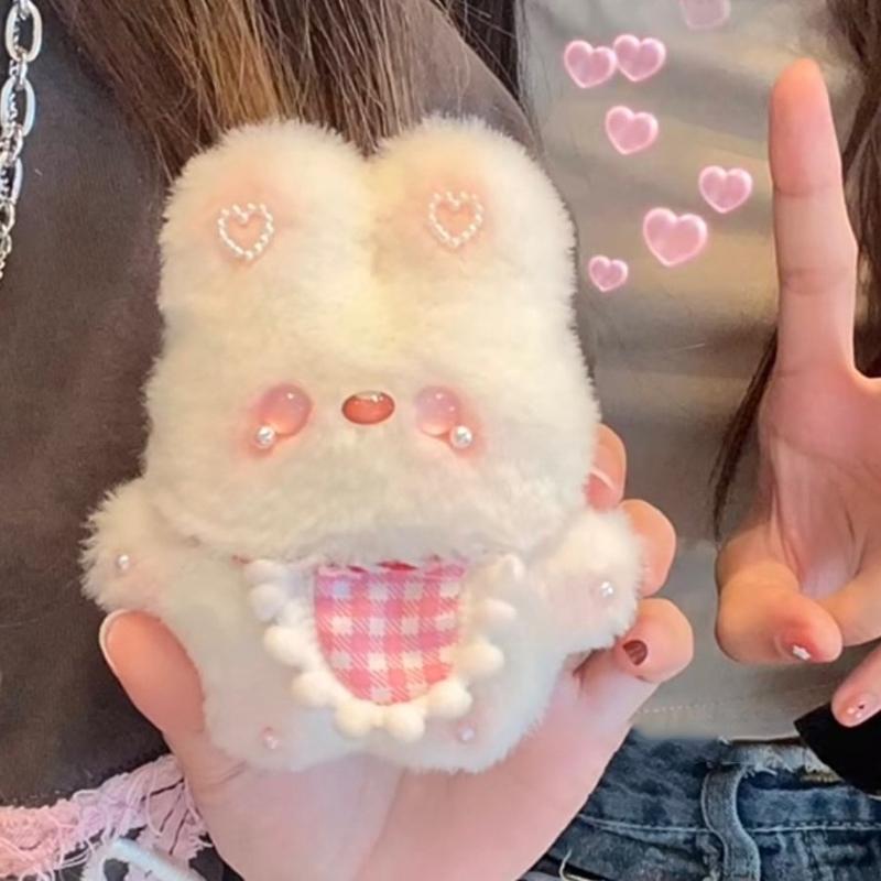 Bib Rabbit Finished Product Will Squeak, Little Rabbit Homemade Doll, Classmate Keychain, Bag, Pendant, Gift For Best Friend