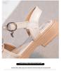 Girls' Bow Summer Sandals 2025: Elegant Korean Style Low-Cut Princess Shoes