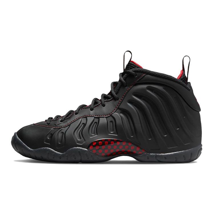 Nike Little Posite One Gs Black University Red DV3773-001 35.5