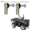 2 Pcs Tie Rod End M10 10mm Sway Bar Ball Joint Set for 50cc 70cc 90cc 110cc 125cc ATV Scooter Karting Motocross