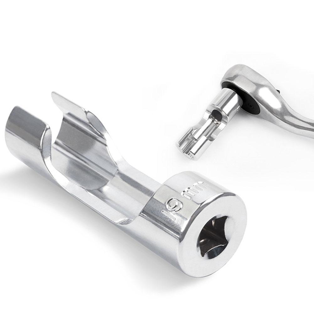 Fuel Line Socket Wrench 10-19mm Diesel Injector Fuel Line Socket Wrench Set Union Nut Socket For Elbow Nuts & Bolts Hand Tool