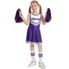 Children's cheerleading costumes, kindergarten baby girl cheerleading costumes, stage performance school cheerleading costumes