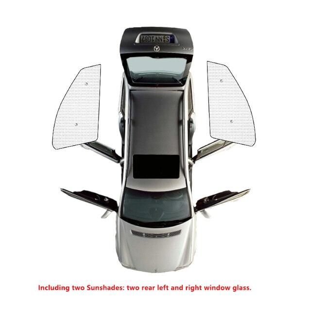 Full Cover Sunshades for Mercedes Benz CLA C117 2013~ 180 200 220 250 AMG Windshield Curtain Visor Sun Window Mat Accessorie