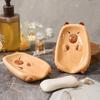 Ceramic Capybara Soap Tray Cartoon Soap Storage Rack Soap Organizer Soap Container  Soap Bars