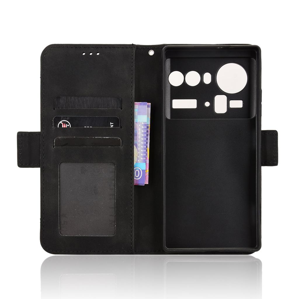 For TECNO Camon 50 4G BINFEN COLOR BF17 Phone Case Wallet Folio Flip Leather Cover