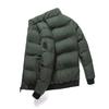 New thickened padded jacket men's casual winter trend short padded jacket padded jacket large size fashion trendy men