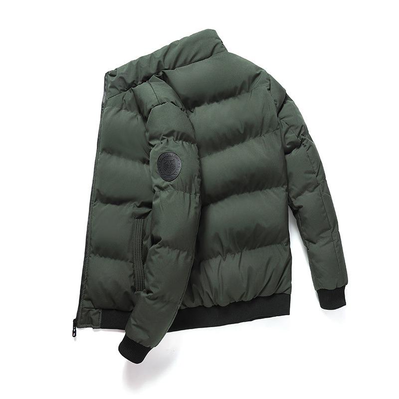 New Thickened Padded Jacket Men's Casual Winter Trend Short Padded Jacket Padded Jacket Large Size Fashion Trendy Men