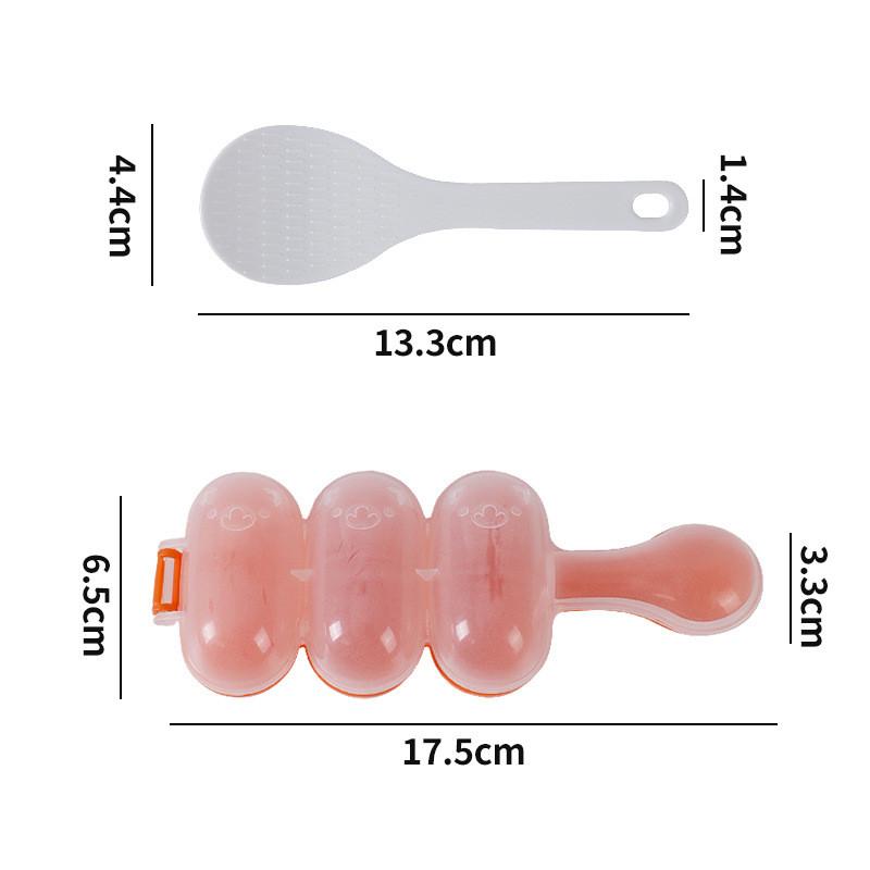 Baby Rice Ball Maker Shaker Baby Children Kindergartens Meal Sushi Maker Diy Rice Ball Mold Diy Kitchen Aid Bento Accessories