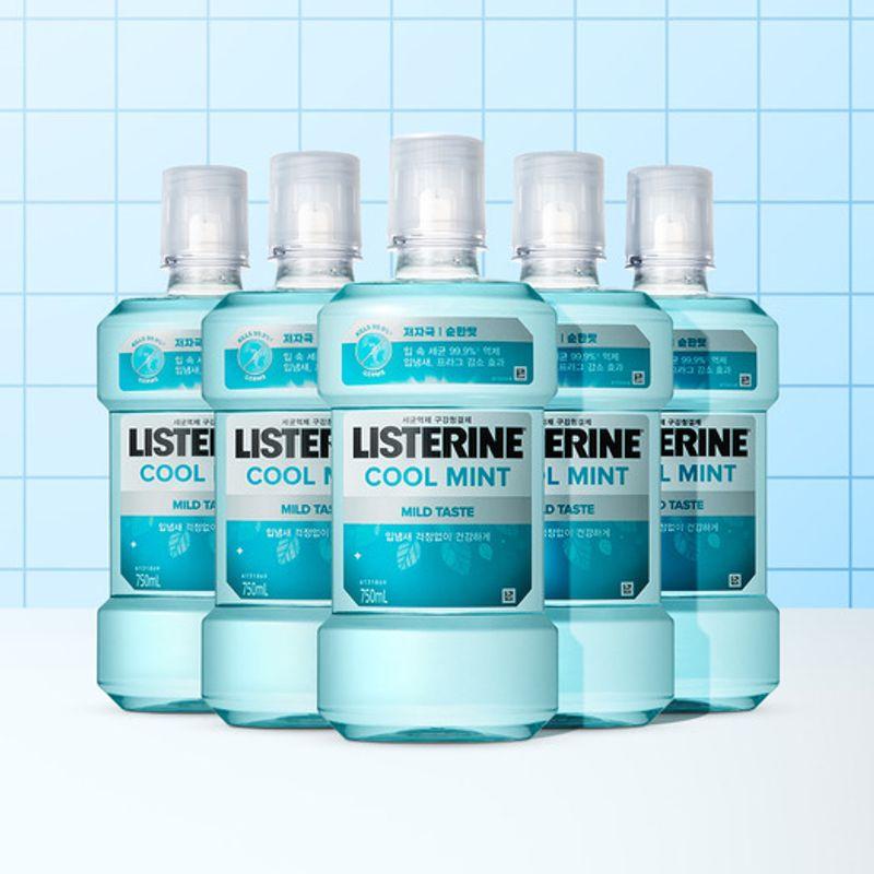 LISTERINE Cool Mint Mild 750mlx5 Cool Mint Mild 750mlx5