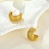 New High-end European and American Inlaid Personalized Earrings with A Cool and Cool Style, Elegant Accessories for Banquets