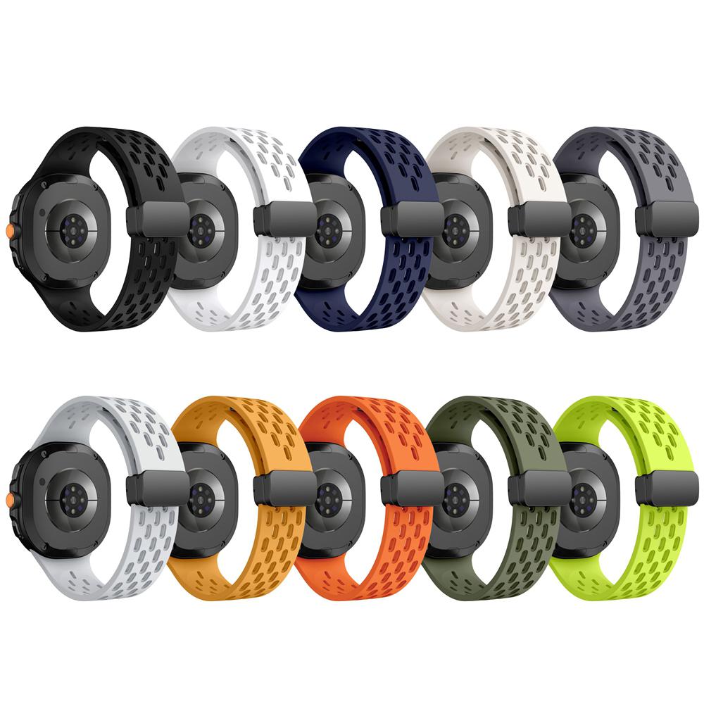 No Gaps Magnetic Buckle Silicone Strap For Samsung Galaxy Watch8 Classic 46mm Band For Samsung Watch8 44 40mm Bracelet Watchband