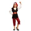 MY OTHER ME FUN COMPANY, SL. Déguisement Pirate Tête De Mort Fille. 5 Ans. Enfant