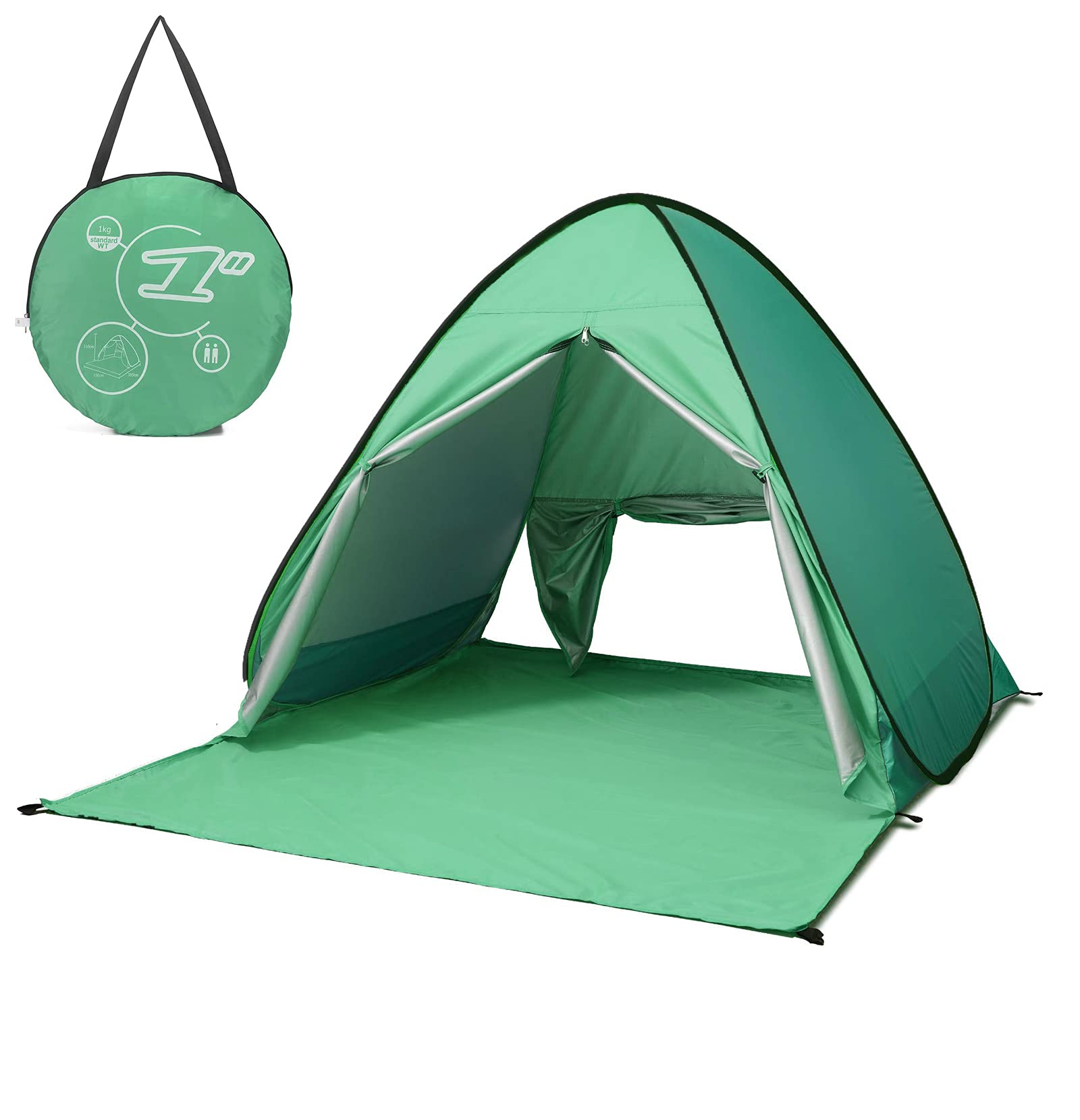 

солнцезащитный тент пляжный простой без сборки солнцезащитный тент УФ защита для улицы песчаный вишня в цвету бедствие специальный для переноски японские инструкции в комплекте Pop-up палатка,