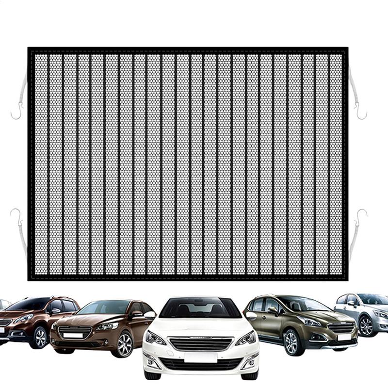Car Engine Grill Filtering Mesh For Auto Front Vehicle Radiator Filtering Net For Sedan RV Preventing Stones Dirt And Leaves