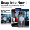 For iPhone 17 Pro Max Phone Case IMAK Shock-resistant Soft Space Magnetic Case