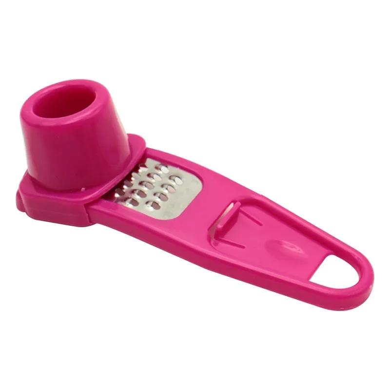 Candy Color Multifunktionales Ingwer-Knoblauch-Mahlwerkzeug Reibe Hobel Hobel Cutter Kochwerkzeug Küchenutensilien Zubehör