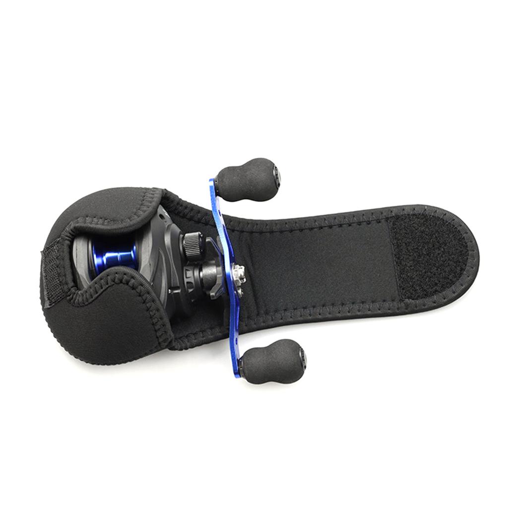 Low Profile Casting Baitcast Reels Cover Case-Reel Pouch Glove for Fits 50 100 200 300 Series Baitcaster