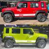 Suzuki Jimny 5-Door Side Decal Kit - Modified Body Skirt Decorative Stripes