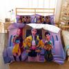 Witch Hunter Series Printed Duvet Cover and Pillowcase 3d Digital Printing Three-piece Set