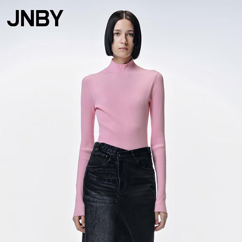 Женский облегающий трикотажный топ с полувысоким воротом от JNBY M 19400₽