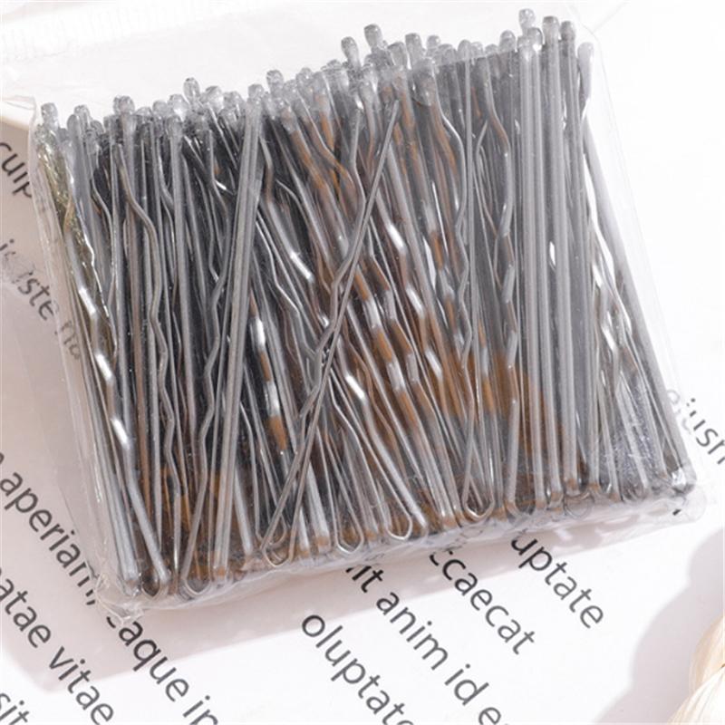 100/50pc 50/60mm Hair Pin And Clips U Shape For Headpiece Women Girls Hairpins Accessories Bride Wedding Head Jewelry Decoration