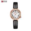 Sanda Women's Retro Rhinestone Quartz Watch - Elegant Green Design