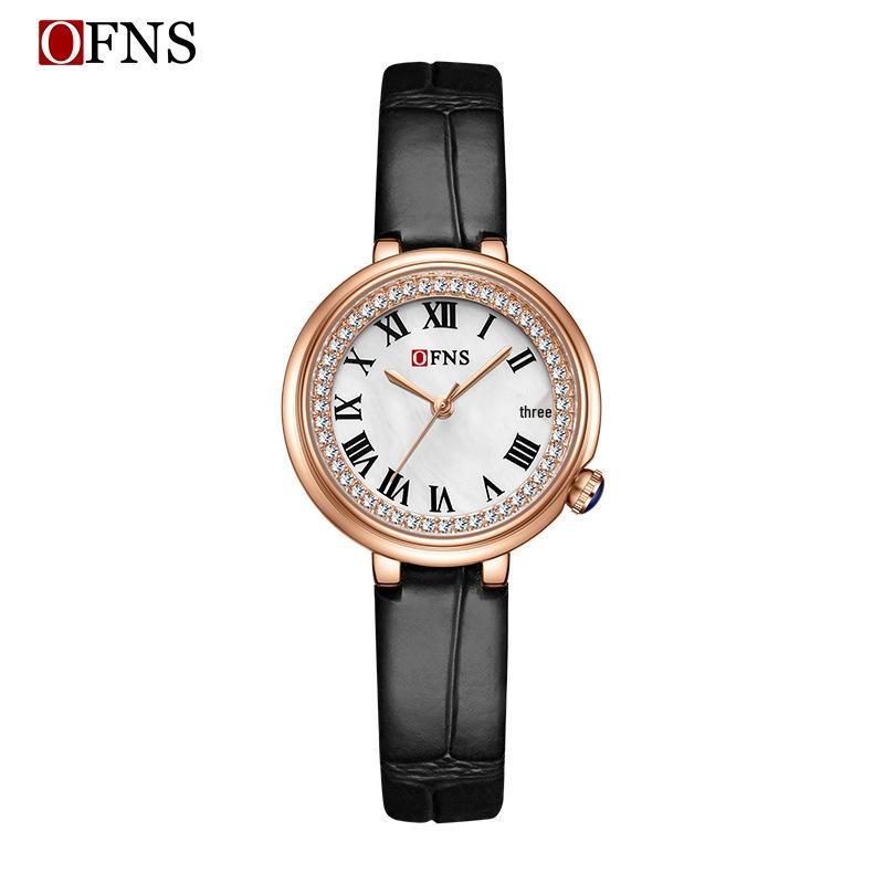 Women s Retro Leather & Steel Strap Quartz Watch - Best-Selling Fashion Casual Wristwatch