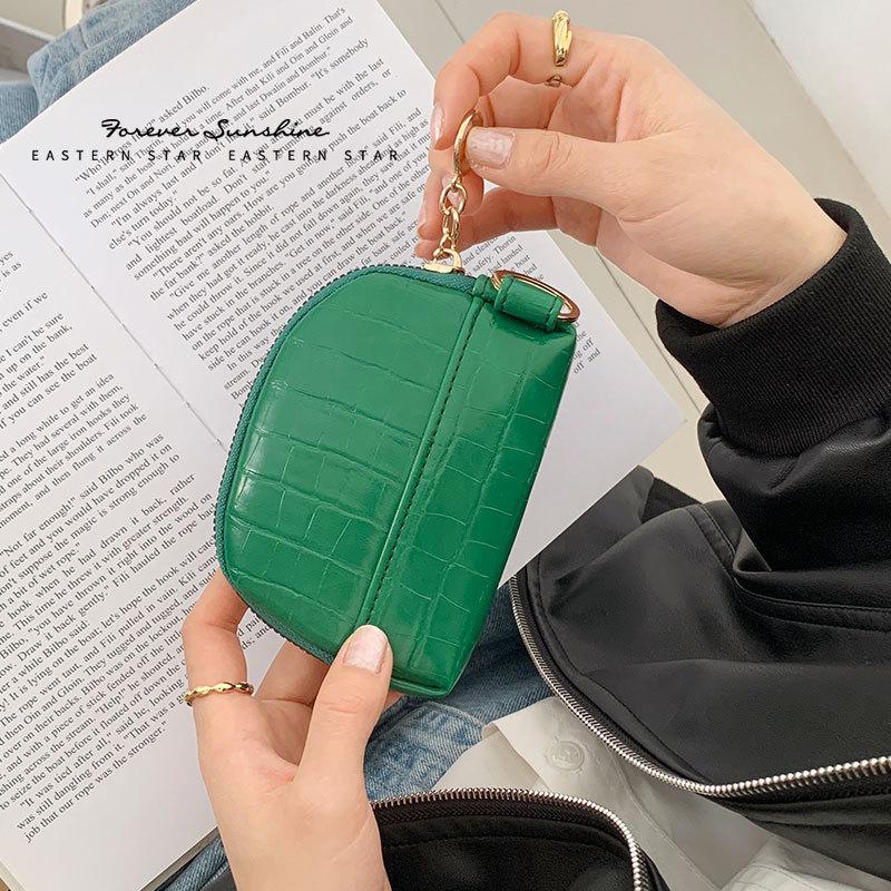 Stone Pattern Clutch Bag Small Bag Street Change Bag Student Mini Shell Bag Coin Bag
