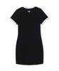 Emelbi Women'S Basic Ringer Dress Phi (Black)