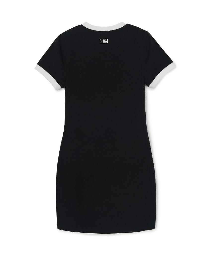 Emelbi Women'S Basic Ringer Dress Phi (Black)