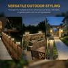 IP65 Waterproof Solar LED Post Cap Light LED Light Garden Lighting New Pathway Lighting