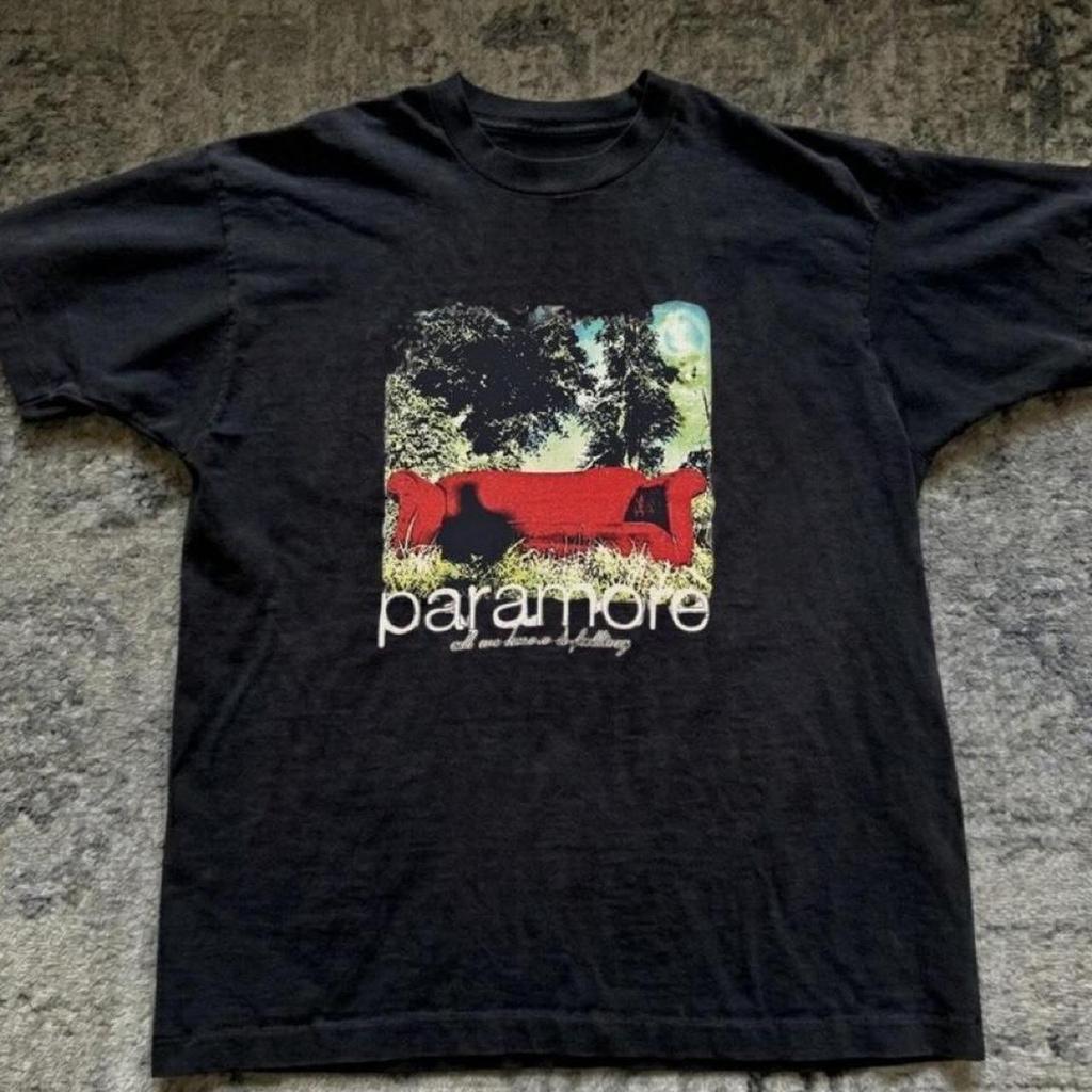 Paramore Rock Band Tshirt Printed Pattern Unisex Printed Street Style Fan Tshirt For Both Unisex And Unisex