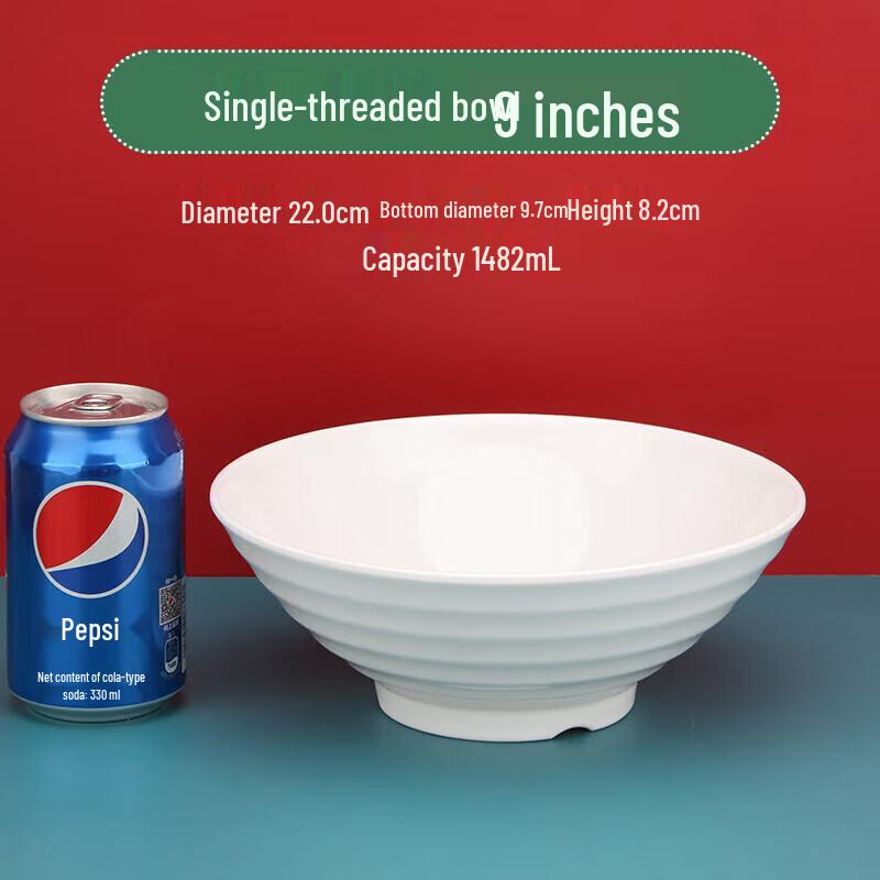 

Melamine Noodle & Soup Bowl