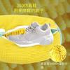 Durable Shoe Washing Machine Bag for All Shoe Types-Yellow with Blue Zipper,Ideal for Sneakers and Casual Shoes,Laundry Wash Bag