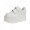 Women's Platform White Shoes Spring Autumn 2025 New Height Increase Outdoor Non Slip Board Shoes Comfort Casual Sneakers