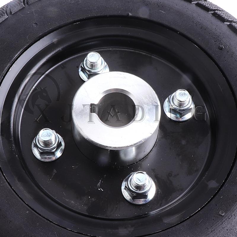 8 inch Solid Tyre Wheel 200x50 Non-pneumatic tire With Alloy Wheel Hub for Gas & Electric Scooter Handcart Bike Mini ATV Parts