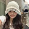 Women's Sweater Bucket Lace Cozy Beanie