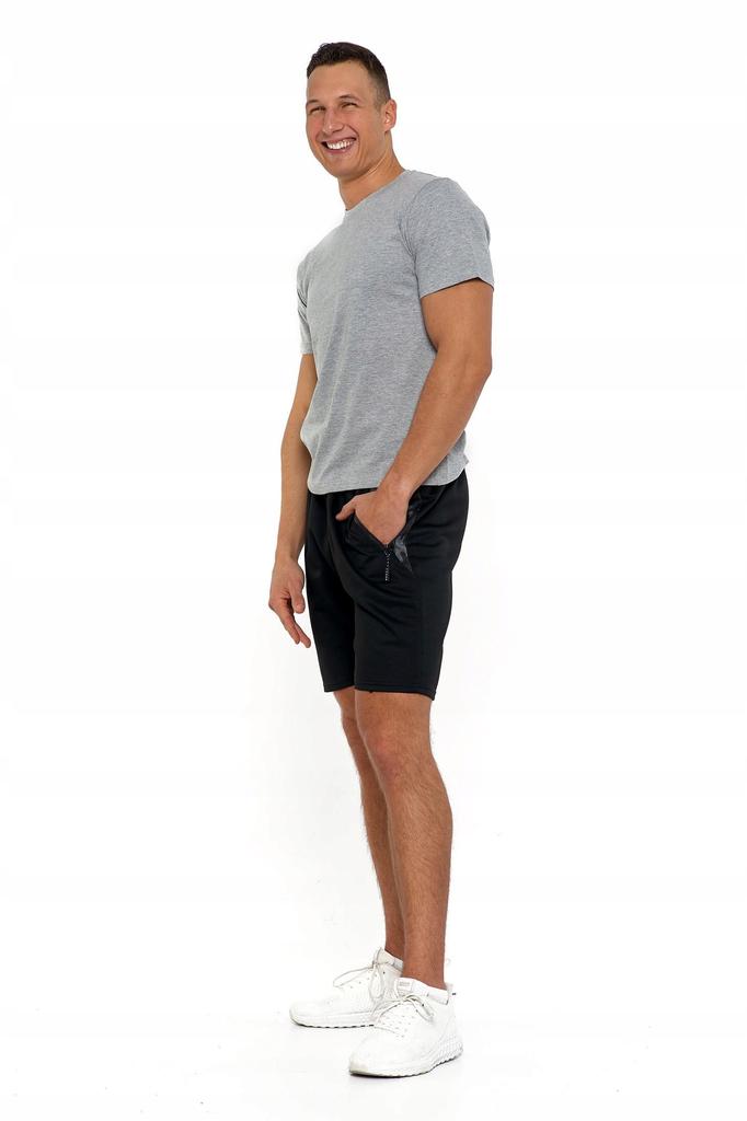T-Shirt Men's Cotton Short Sleeve 6XL Light Grey Melange
