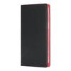 For iPhone 17 Pro Wallet Case Genuine Cow Leather Phone Cover Litchi Texture