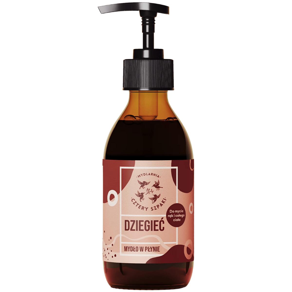 CZTERY SZPAKI - Mydło Dziegciowe w Płynie, 300 ml