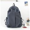 Schoolbag New Simple Men's and Women's Backpack Large Capacity Fashion School Bag Girls Junior High School Student Bag Lightweight Casual Backpack