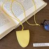 Retro Leopard Eyeglasses Storage Bag Pendant Hanging Neck Glasses Clip Pendant Durable Glasses Clip Simple Hanging Neck Pouch