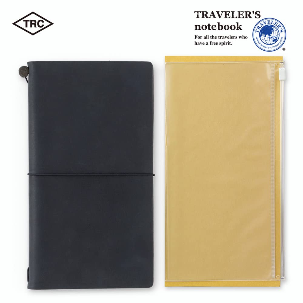 Traveler's Note Refill Zipper Case Regular Size 14302006