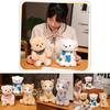 Adorable Plush Arctic Bear With Colorful Scarf Perfect For Kids Soft Toy Companion