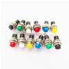 10Pcs 10Mm Momentary Push Button Switch Ds-314 Ds-316 Self Reset Threaded Panel Mount Switch For Diy Electronic Circuit Projects