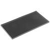 Waterproof Environmental Black PVC Rubber Service Bar KTV Mat for Placing Glass(Small Square)