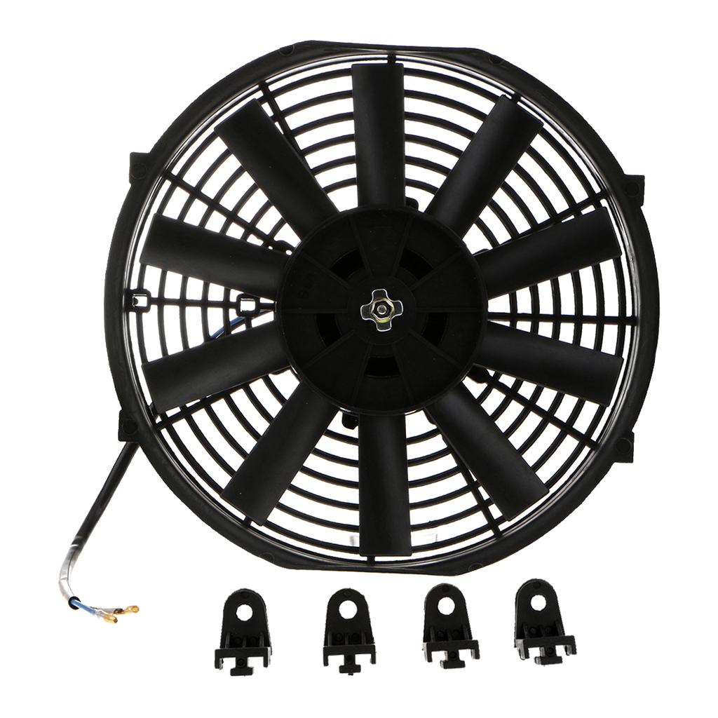 1 Volt 80W Cooling Fan for Dirt Bike ATV Buggy Cars, Trucks